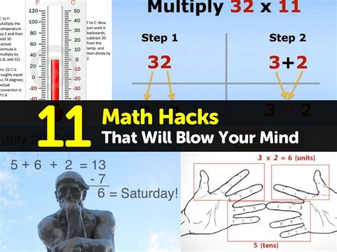 7 Math Tricks That Will Blow Your Mind Math Tips - Math Tips