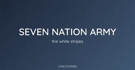 7 Nations Lyrics