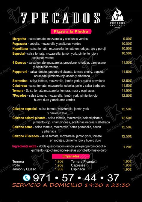7 Pecados Palma