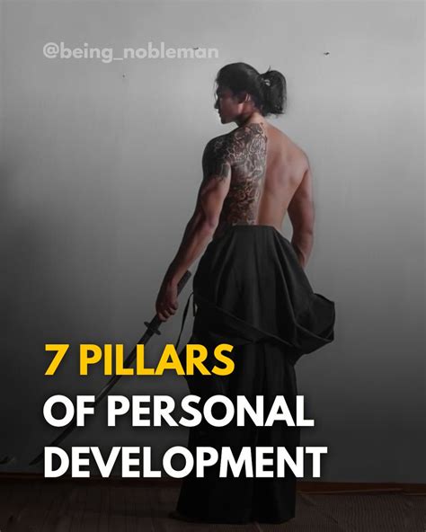 7 pillars of personal development. You can practice self-care in many ways: exercise, eat well, meditate, seek therapy, and more. Each method of self-care fits into one of the seven pillars: mental, emotional, physical, environmental, spiritual, recreational, and social. A well-balanced self-care routine involves each of these, so avoid restricting yourself to just one or two ... 