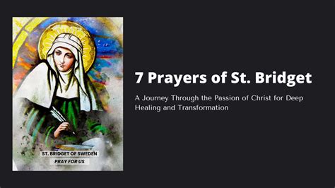 7 Prayers Of St Bridget
