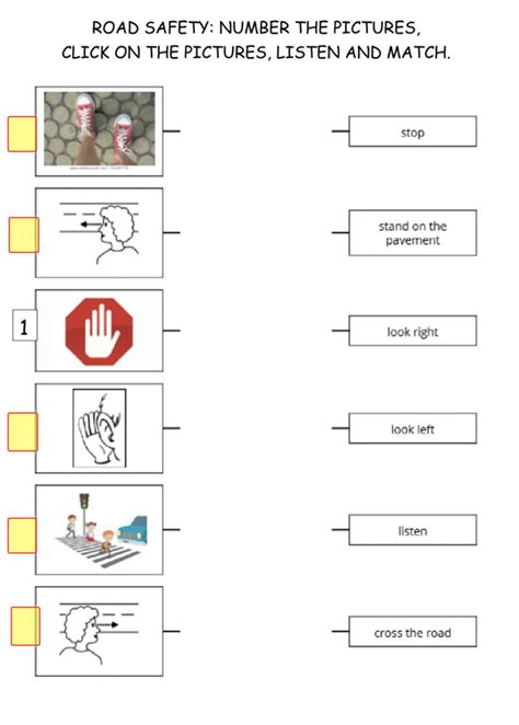 7 Printable Worksheets For Your Child To Learn Preschool Road Safety Worksheet - Preschool Road Safety Worksheet