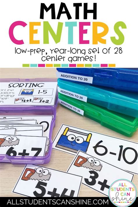 7 Quick And Easy Math Center Ideas The Second Grade Math Centers - Second Grade Math Centers