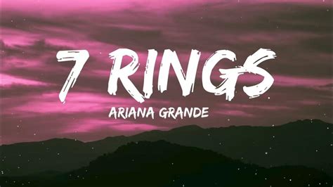 7 Rings Lyrics