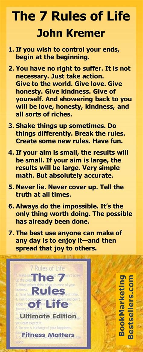 7 Rules Of Life Book Download