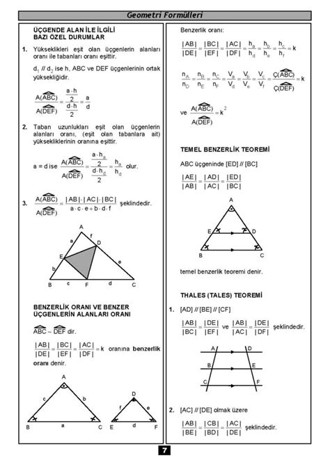 7 sınıf geometri kitabı