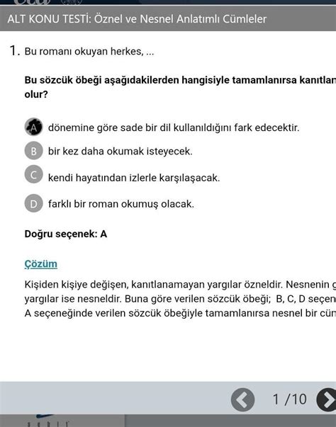 7 sınıf türkçe eba