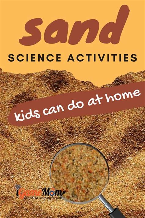 7 Sand Science Experiments For Kids Science Sand - Science Sand