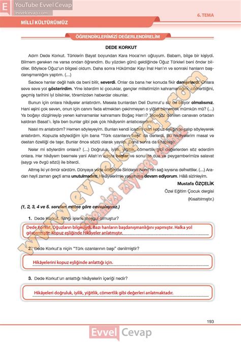 7 Sinif Türkçe Kitabi