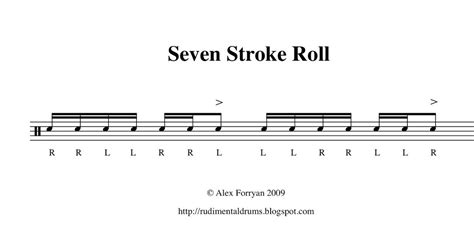 7 Stroke Roll