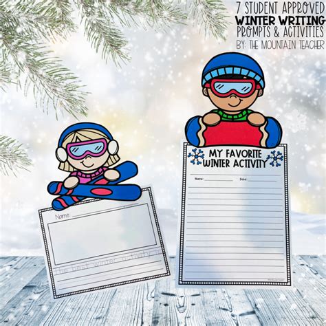 7 Student Approved Winter Writing Prompts The Mountain Winter Writing Prompts Elementary - Winter Writing Prompts Elementary