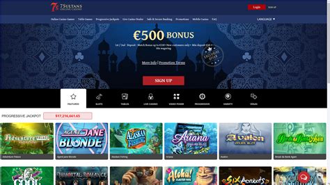 7 sultans casino mobile bxnw france