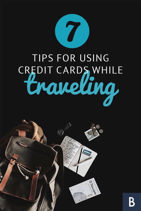 7 tips for using credit cards while traveling