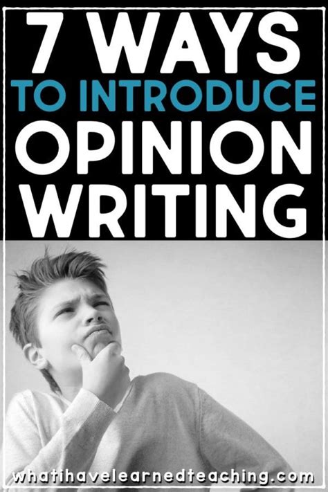 7 Ways To Introduce Opinion Writing To Elementary Elementary Opinion Writing Template - Elementary Opinion Writing Template