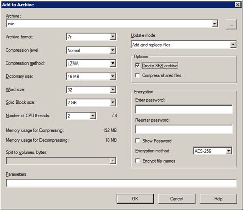 7 zip - Incorrect parameter error when using 7-zip from the …