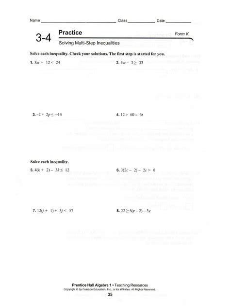 Read Online 7 2 Practice Form K 