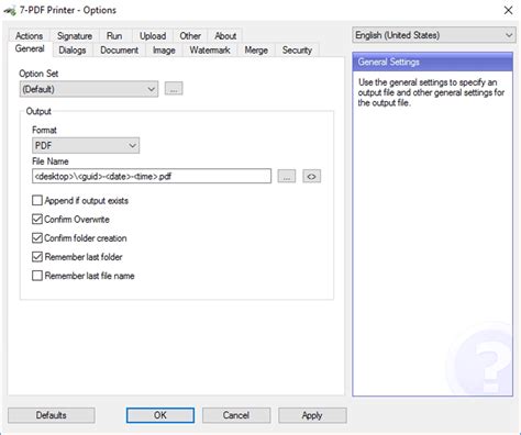 7-PDF Printer for Windows