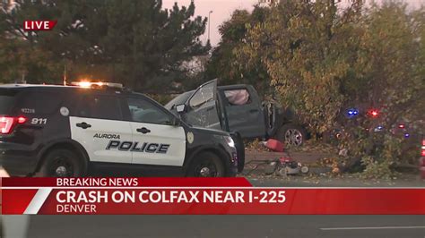 7-car crash closes Colfax near I-225