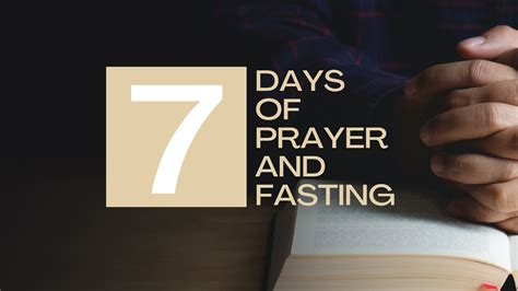 Full Download 7 Days Of Prayer Fasting Journey Tx 