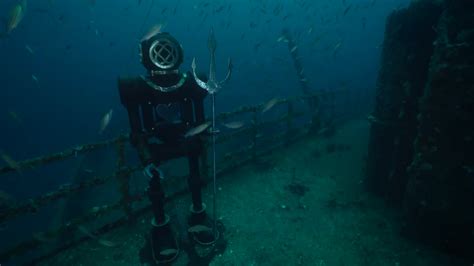 7-foot sculpture submerged to rest on Lady Luck Shipwreck in Pompano Beach’s unique underwater cultural arts park