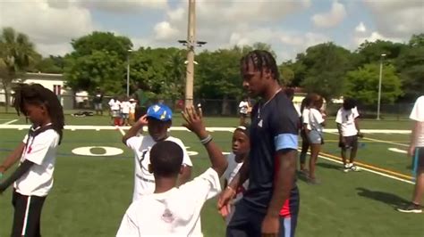 7-on-7 tournament held in Miami as part of sports camp held by Rams’ Atwell