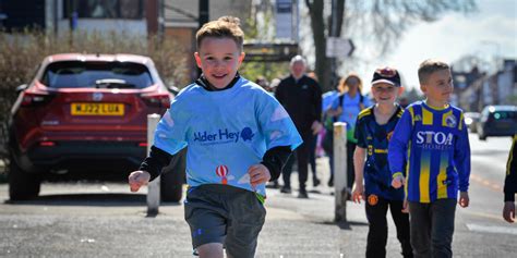 7-year-old completes 40 mile walk to raise funds for poorly children