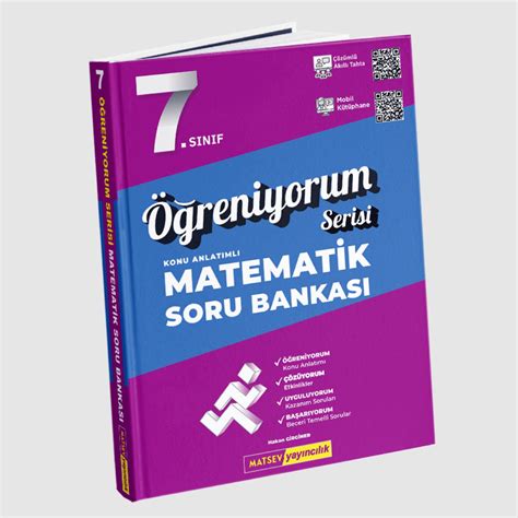 7. Sınıf Öğreniyorum Serisi.