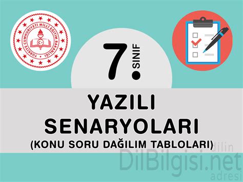 7. SINIF SINAV SENARYOLARI. 
