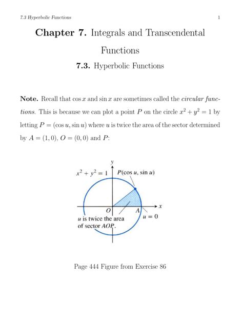 7.3: Hyperbolic Functions - Mathematics LibreTexts - wintechmobiles.com