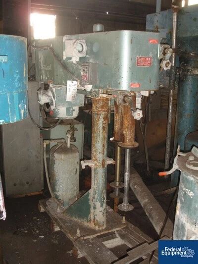 7.5 HP Myers Dual Shaft Disperser, Model V550A-5-7.5, S/S, XP