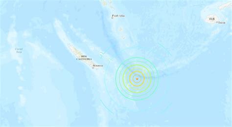 7.7 magnitude earthquake in far Pacific creates tsunami threat for Vanuatu, other islands