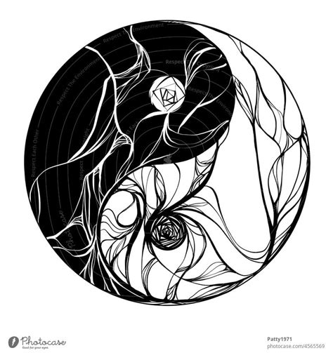 70+ Cool Yin Yang Drawing Illustrations, Royalty-Free …