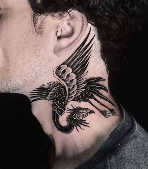 70+ Coolest Neck Tattoos for Men Saved Tattoo