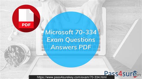 70 334 Microsoft Gratis Exam