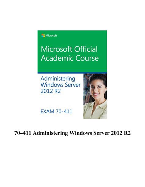 70 411 Administering Windows Server 2012 R2 Lab