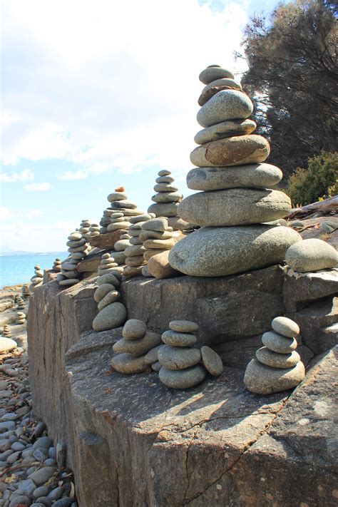 70 Best Stacked Rock Art ideas rock art, stone art, …