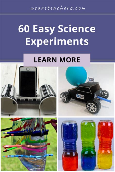 70 Easy Science Experiments Using Materials You Already Science Simple Activities - Science Simple Activities
