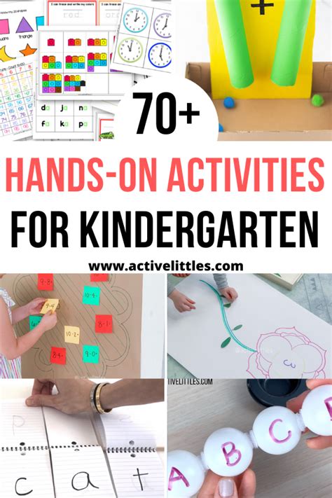70 Hands On Activities For Kindergarten Active Littles Hands On Kindergarten Curriculum - Hands-on Kindergarten Curriculum