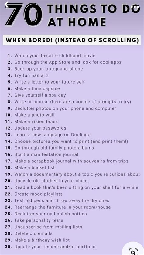 70 Things To Do When You Turn 70