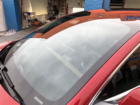 70 tint on windshield. Having a cracked windshield makes it harder to see the road and is also a safety hazard. If the crack is too large to repair, you may need to remove the damaged windshield and inst... 