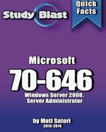 Read 70 646 Study Guide 