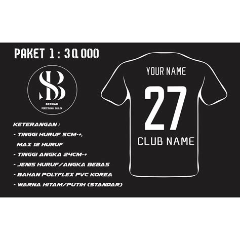 700 Nama Punggung Keren Untuk Jersey Sepakbola Dan Nama Keren Buat Baju Futsal - Nama Keren Buat Baju Futsal