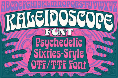 70S Psychedelic Fonts