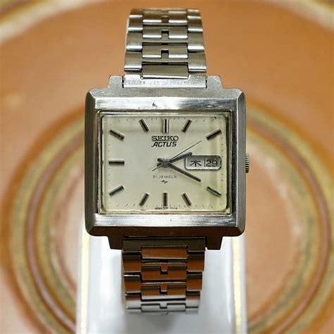 70s 세이코 시계 후루츠패밀리 - 세이코 사각 시계