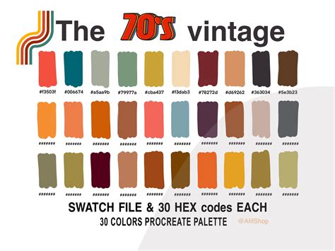 70s colors