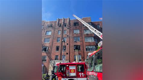 71 residents displaced after fire breaks out at Brighton apartment building, causing Green Line suspensions