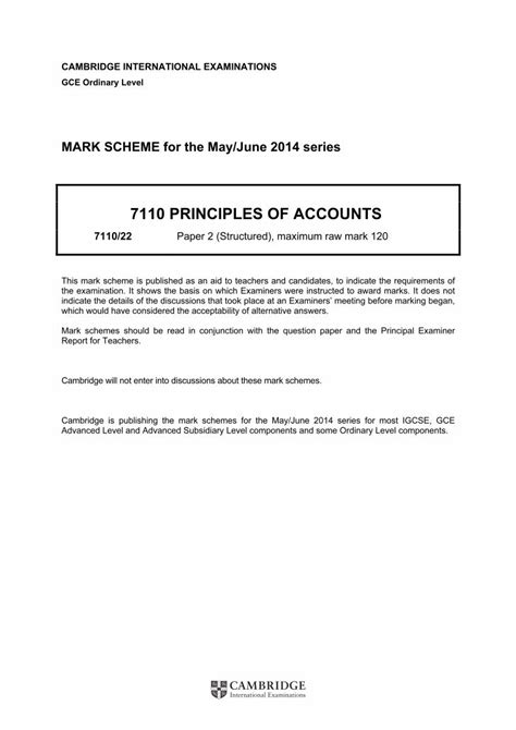 Full Download 7110 Accounts June 2000 Paper 2 