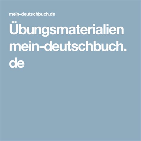 712-50-Deutsch Übungsmaterialien