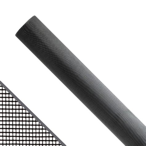 72 in. x 100 ft. Black Aluminum Screen (Tube) - The Home Depot