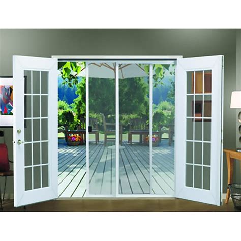 RELIABILT. 72-in x 80-in White Aluminum Sliding Patio Screen Door. Model # DS552. Find My Store. for pricing and availability. 52. LARSON. Brisa 36-in x 80-in Sandstone Aluminum Retractable Screen Door. Model # 77210971.. 